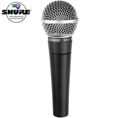 Sm58lc - Microfone C/ Fio de Mão Sm 58 Lc - Shure