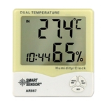 SmartSensor LCD Digital Higrômetro Termômetro Umidade Temperatura Medidor Estação Meteorológica Função Electronic test