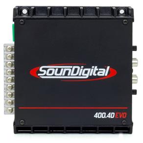 Soundigital Sd400.4d Evo 2 / Sd 400.4 / Sd400 Evo - 524w Rms