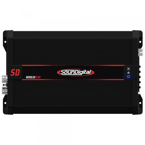 Soundigital Sd8000.1d / Sd8000.1 / Sd8000 - 8000w - 1 Ohm
