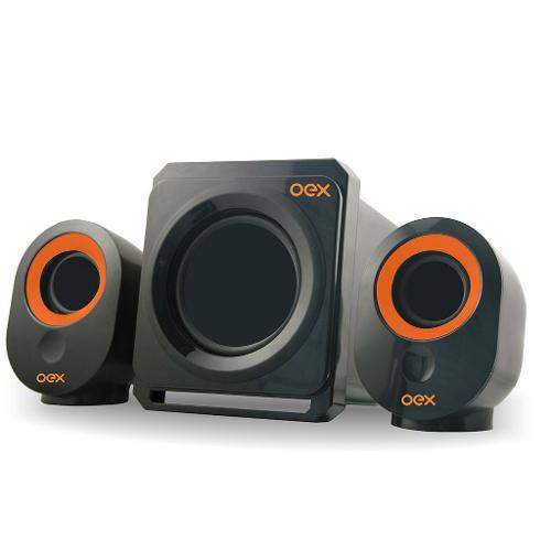Speakers Booster Oex Sk-500 Caixa Amplificadora Entrada Usb