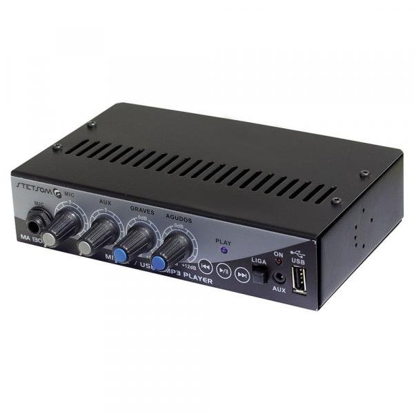 Stetsom Mixer MA-1300 Mixer Automotivo C/ USB e MP3