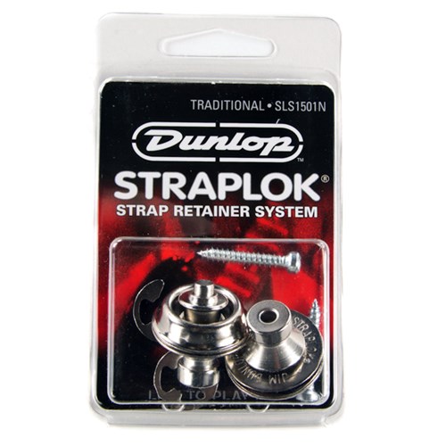 Strap Lock Dunlop Tradicional Cromado SLS1501N