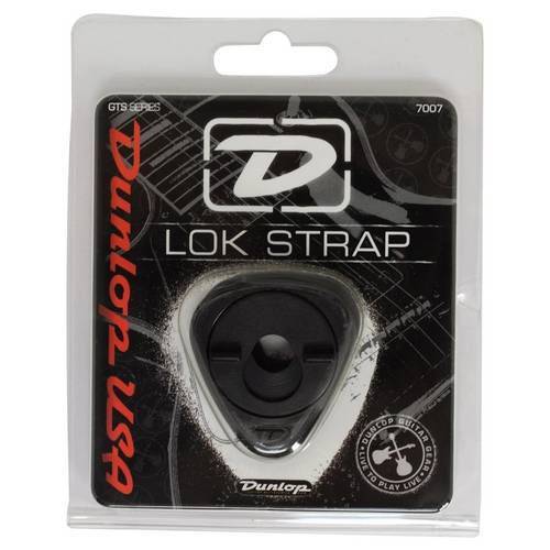 Strap Lock Plastico Preto Par Ergo/dunlop Blister
