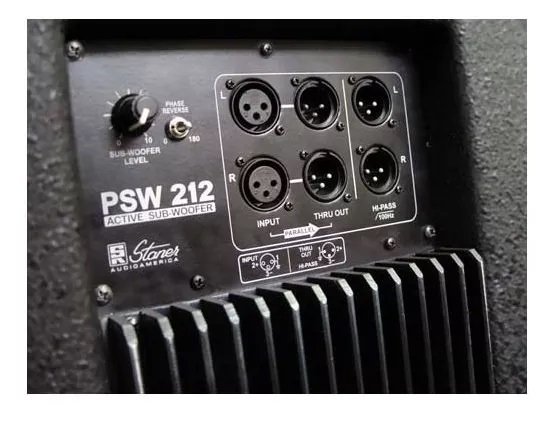 Subwoofer Ativo Staner Psw-212 220 Watts 12 Polegadas