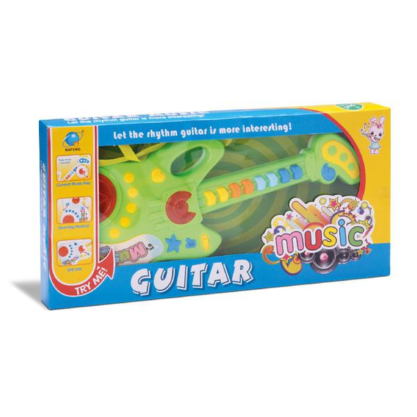 Super Guitarra com Som e Luz Infantil - Bee Toys
