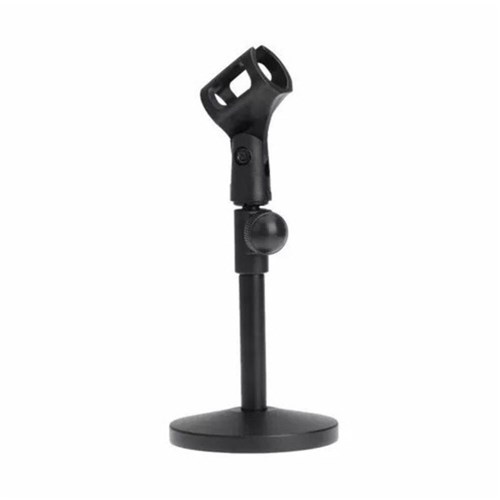 Suporte de Mesa para Microfone Mini Pedestal Portátil