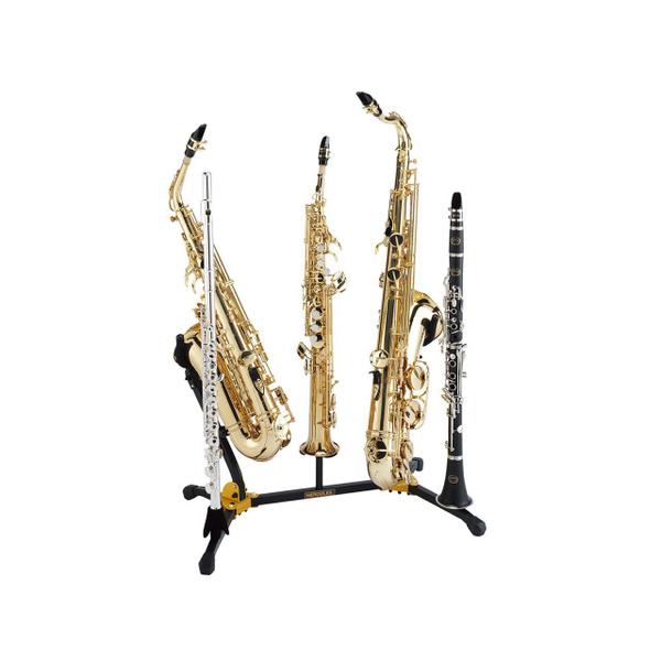 Suporte Duplo Combinado P/sax Alto Tenor Soprano Flauta Clarinete Ds538b Hercules