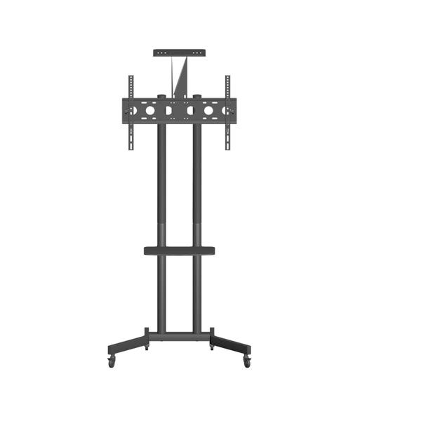 Suporte Pedestal com Rodas e 3 Níveis de Regulagem de Altura para TVs de 32 a 70 - A06V6_S - Elg