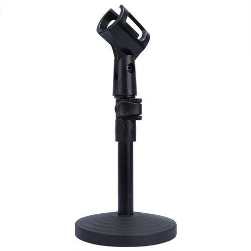 Suporte Pedestal de Mesa Fzone para Microfone com Cachimbo,