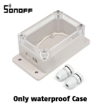 Suporte Shell resistente à água Waterproof Case Sonoff IP66 impermeável Caixa de junção Sonoff básico / RF / Dual / Pow para o Natal Luzes da árvore