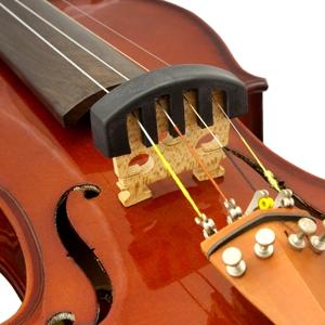Surdina Violino 4/4 Modelo Garfo Borracha Torelli TS020