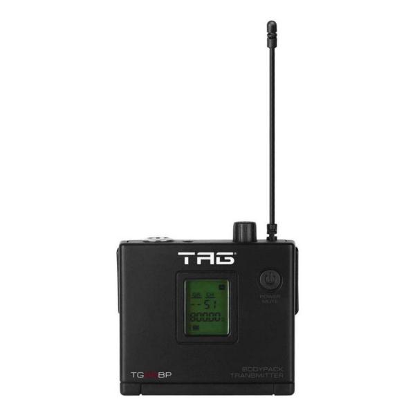 Tag Sound - Transmissor Bodypack Sem Fio Frequência UHF TG88 BP