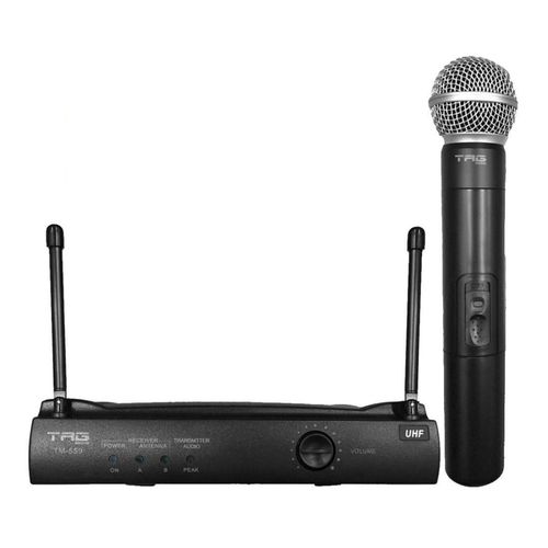 Tag Sound UHF TM-559 Microfone Sem Fio de Mão Sistema