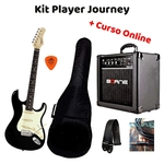 Tagima Strato Classic New T635 BK Kit +Curso Guitarra Online
