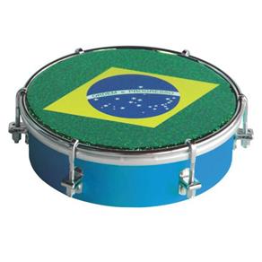 Tamborim Corpo de Madeira Pele Brasil TT-400