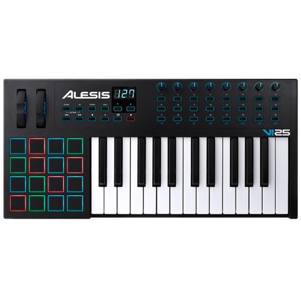 Teclado Controlador MIDI 25 Teclas C/ USB - VI 25 Alesis - Alesis