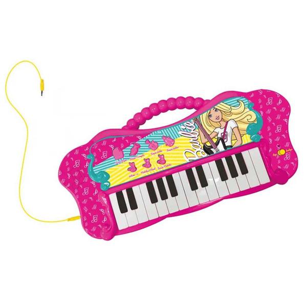 Teclado Fabuloso Barbie Funçao Mp3 Player 4 Som Instrumentos - Barao
