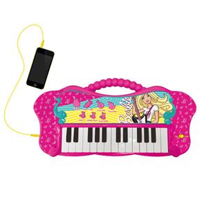 Teclado Fabuloso da Barbie com Função MP3 Player - Fun