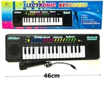 Teclado Infantil Musical 32 teclas keys com Microfone Piano