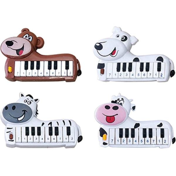 Teclado Infantil Piano Musical Animal Sort.18cm Unidade - Art Brink