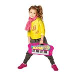 Teclado Musical com Mp3 Player - Barbie - Teclado Fabuloso - Fun