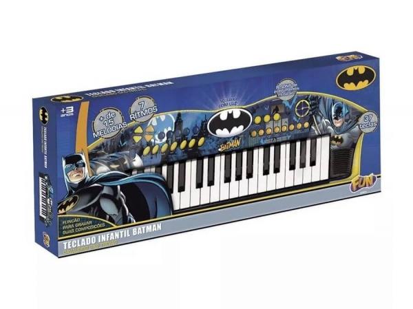 Teclado Musical Infantil Batman Cavaleiro das Trevas - Fun