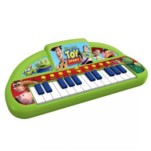 Teclado Musical Infantil Eletrônico Toy Story - Toyng 34550