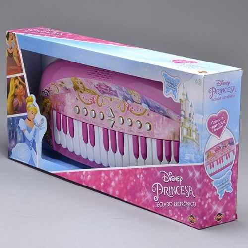 Teclado Musical Infantil Princesas Disney - Eletronico Toyng