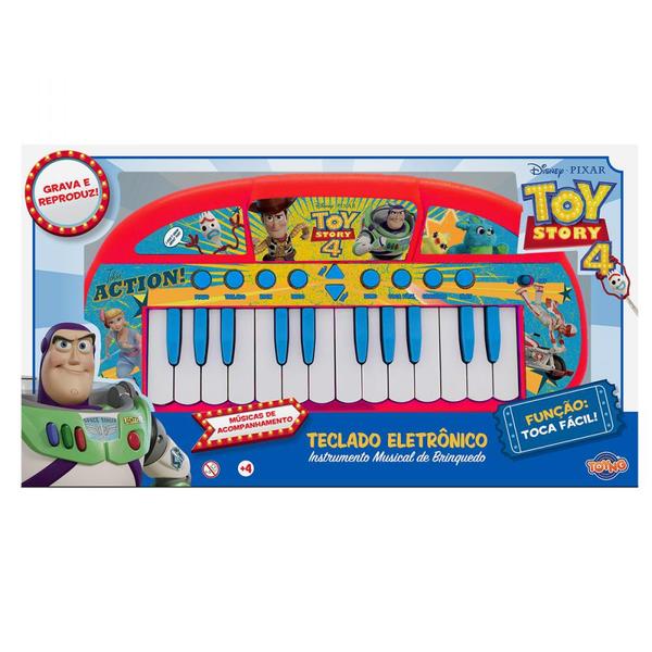 Teclado Musical Infantil Toy Story - Toyng