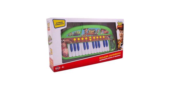 Teclado Musical Infantil Toy Story - Toyng