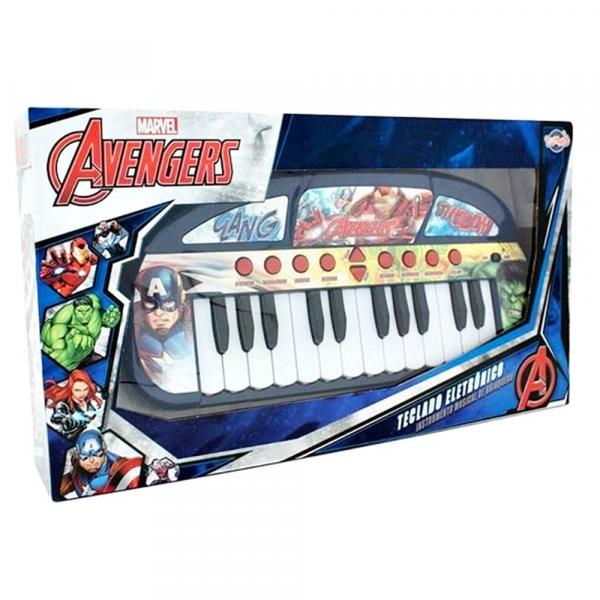 Teclado Musical Vingadores - Marvel - Toyng 29039