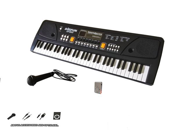 Teclado Piano Eletrônico Musical Infantil - Bigfun Bf-630c