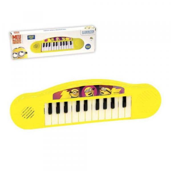 Teclado Piano Infantil Musical Meu Malvado Favorito Minion - Artbrink