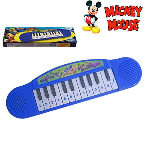 Teclado Piano Musical Infantil a Pilha Mickey
