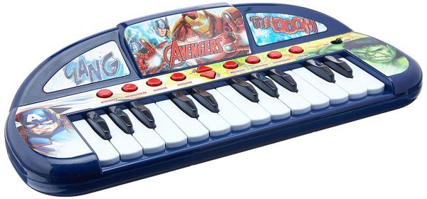 Teclado Piano Musical Infantil - Vingadores Toyng