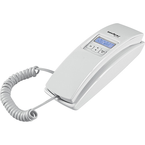 Tamanhos, Medidas e Dimensões do produto Telefone com Fio Gondola e Identificador de Chamadas TC 2110 Branco
