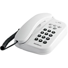 Telefone com Fio TC 500 Intelbras Branco Aparelho Telefonico TC500