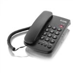 Telefone de Mesa com Fio TCF 2000 Preto - ELGIN