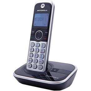Telefone Digital Sem Fio Gate4800Bt Preto/Prata Motorola