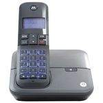 Telefone Digital Sem Fio Moto4000 Motorola com Identificador de Chamadas, Viva-voz, Visor e Teclado