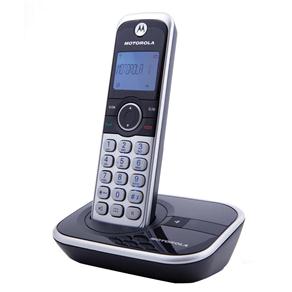 Telefone Digital Sem Fio Motorola Dect 6.0 Gate 4800 Preto com Id. Chamadas, Viva-Voz e Teclado Iluminado