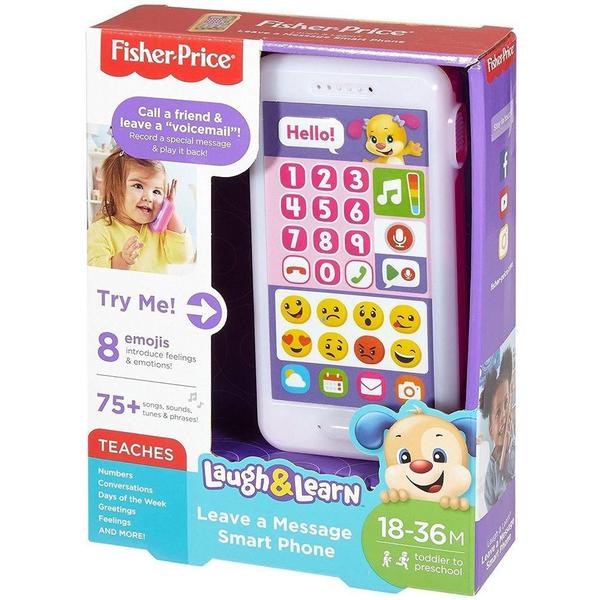 Telefone Emojis Rosa Fisher-Price Mattel