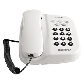 Telefone Intelbras TC 500 Sem Chave Branco