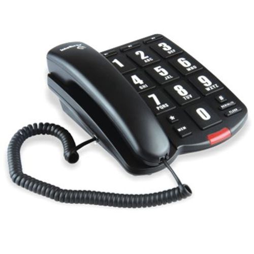 Telefone Intelbras Tok Fácil com Fio 4000034 Preto
