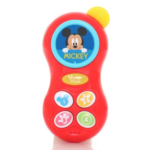 Telefone para Bebê Mickey Musical Disney Baby Dican