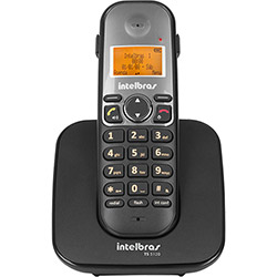 Tamanhos, Medidas e Dimensões do produto Telefone Sem Fio com Identificador TS 5120 Preto - Intelbras