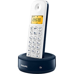 Tamanhos, Medidas e Dimensões do produto Telefone Sem Fio Philips D1301WD/BR com Identificador D1301wd/br Branco/Azul