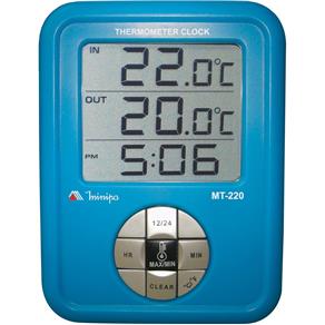 Termômetro Mt220 Azul Minipa
