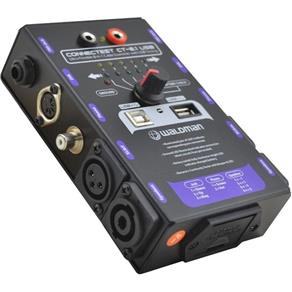 Testador de Cabo de Áudio Waldman Ct 8.1 Usb Rca Xlr P10